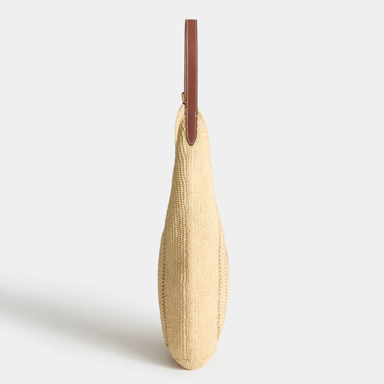 Raffia Bow Hobo Bag - Image 5