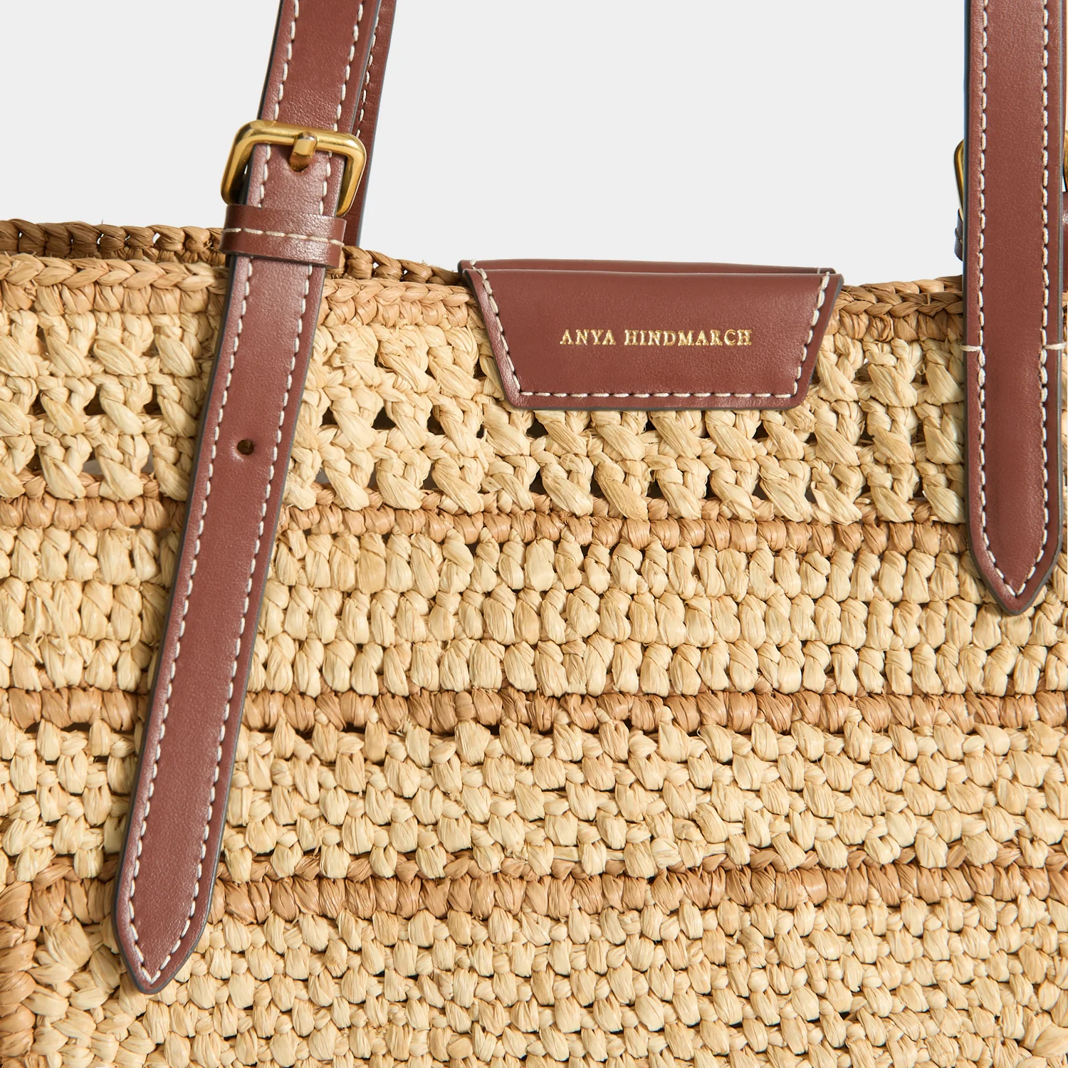 Raffia E/W Bow Tote - Image 4