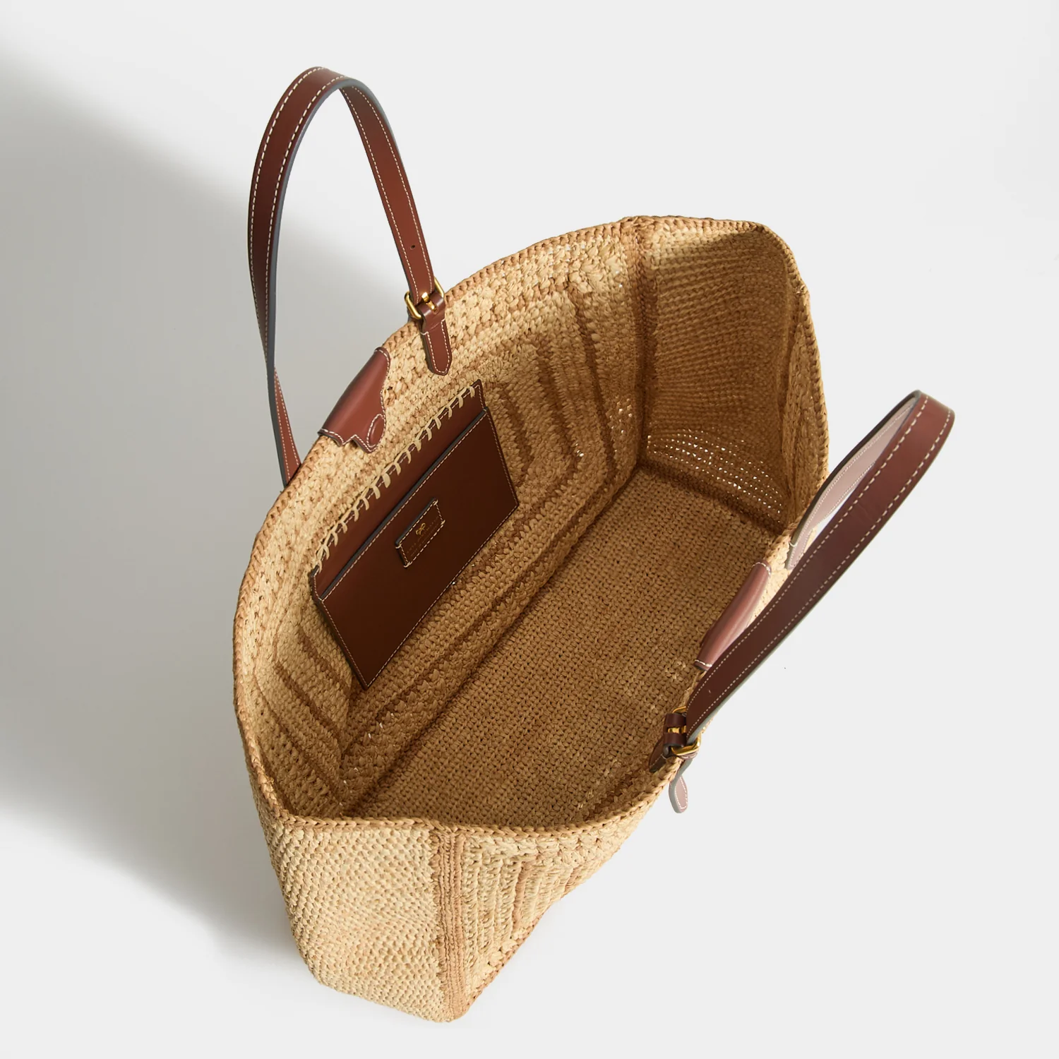 Raffia E/W Bow Tote - Image 9