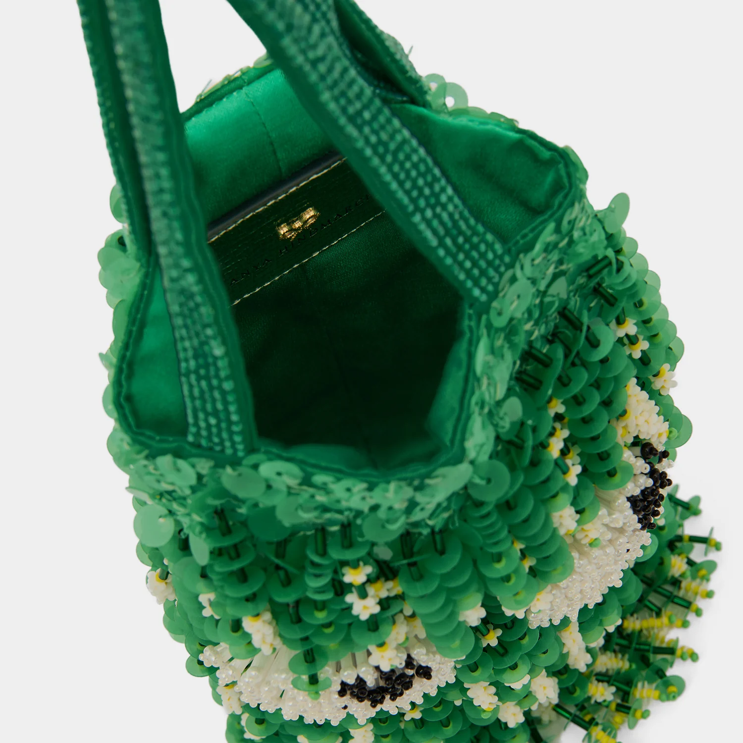 Eyes Embellished Mini Bucket Bag - Image 5