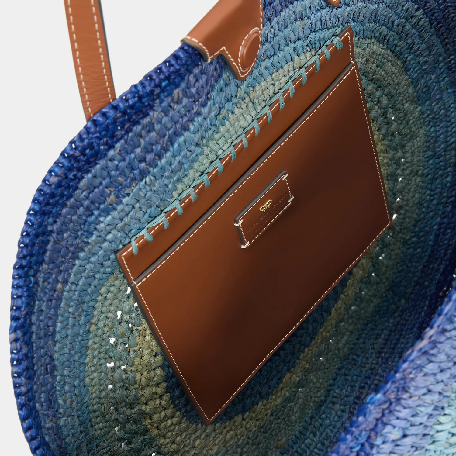 Raffia Round Bow Tote - Image 8