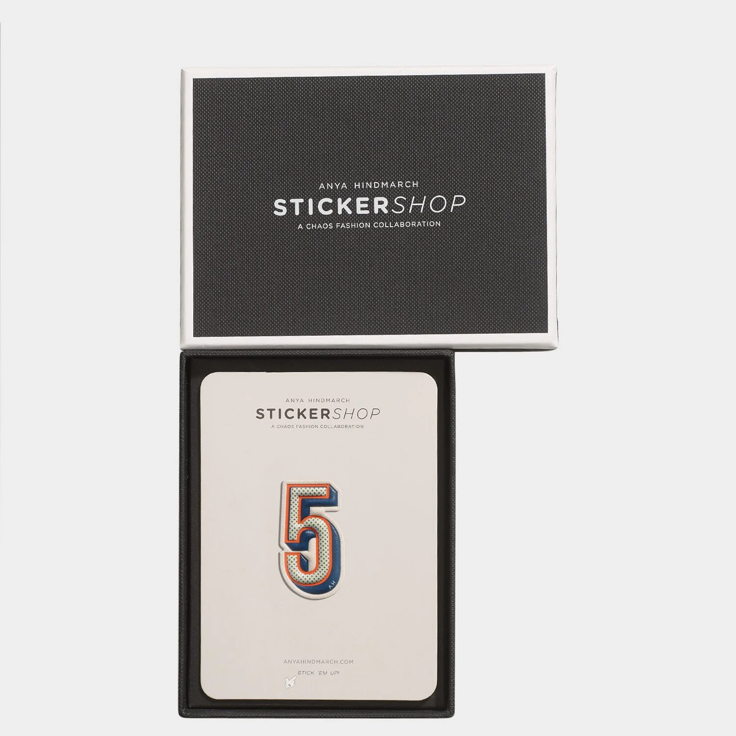 Five Leather Sticker - Image 4